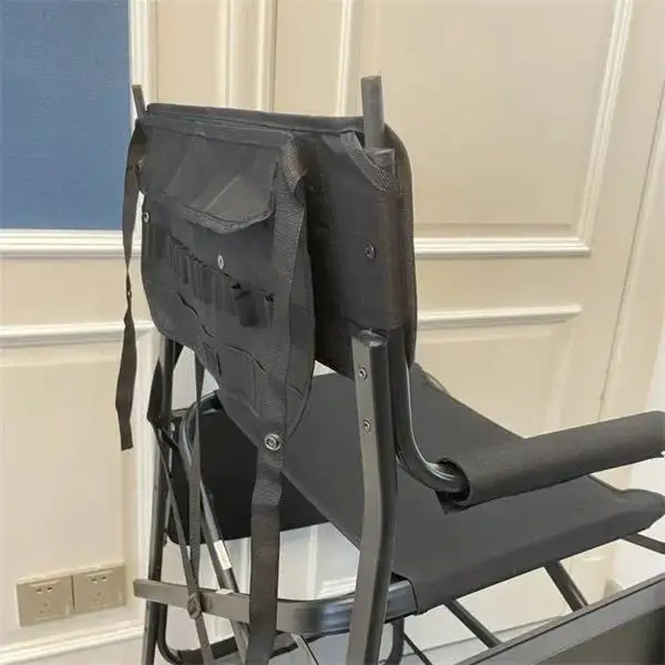 Table Portable Side Makeup with Artist Director Cup Chair Holder Foldable Lightweight Hairstylist Chair for Makeup Salons, Movie