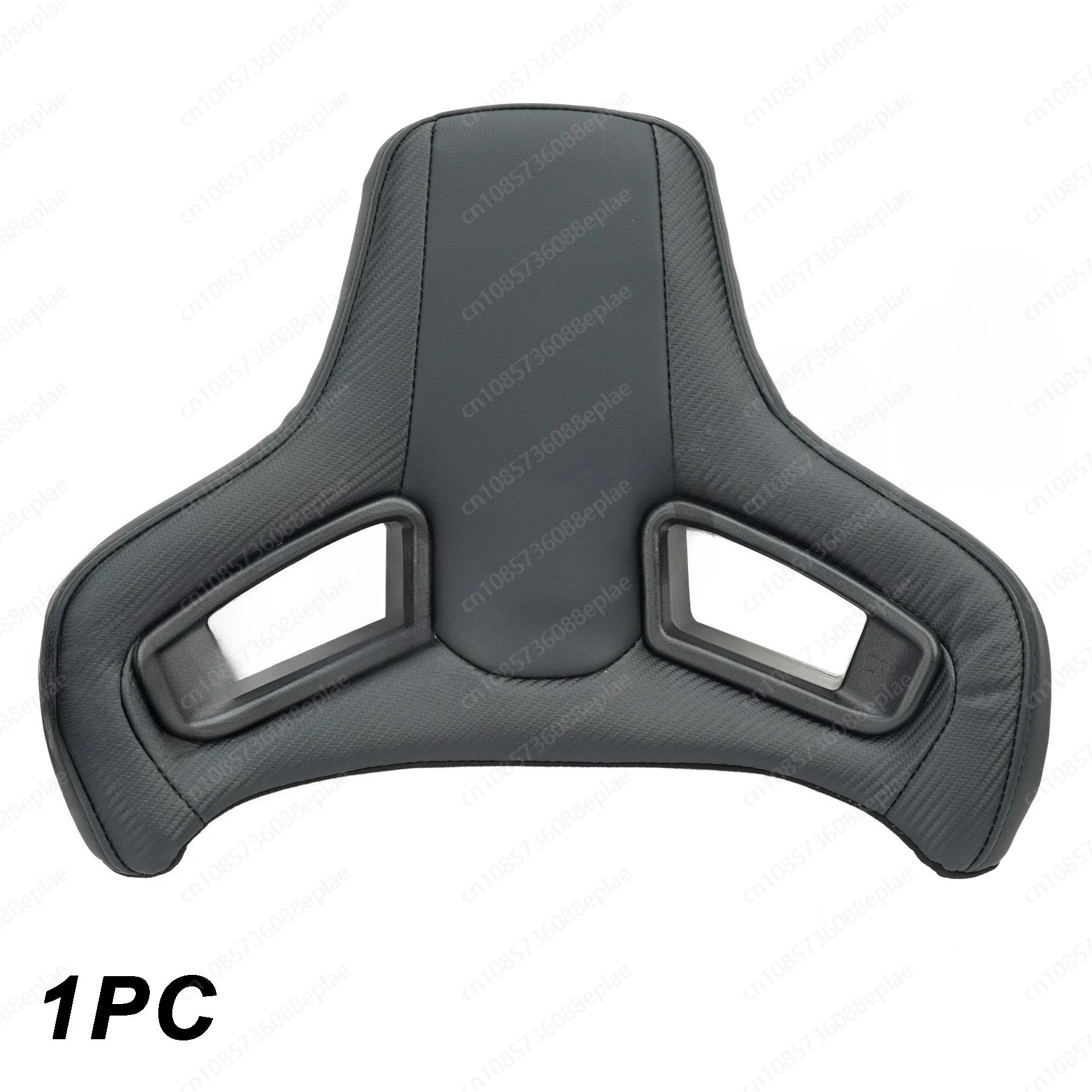Plug and Play Leather Car Seat Headrest Cold Foam with Racing Style