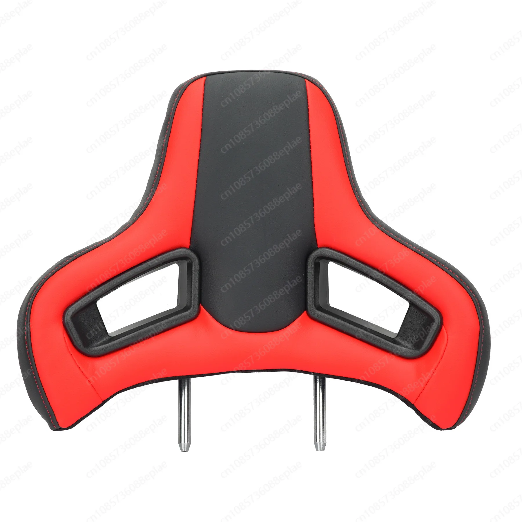 Plug and Play Leather Car Seat Headrest Cold Foam with Racing Style