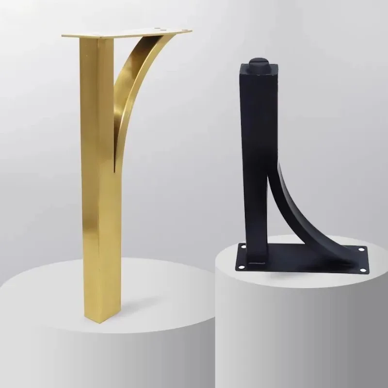 4Pcs 20/25/30cm Metal Furniture Legs Bathroom Cabinet TV Cabinet Cupboard Sofa Leg Support Feet Furniture DIY Replacement Feet