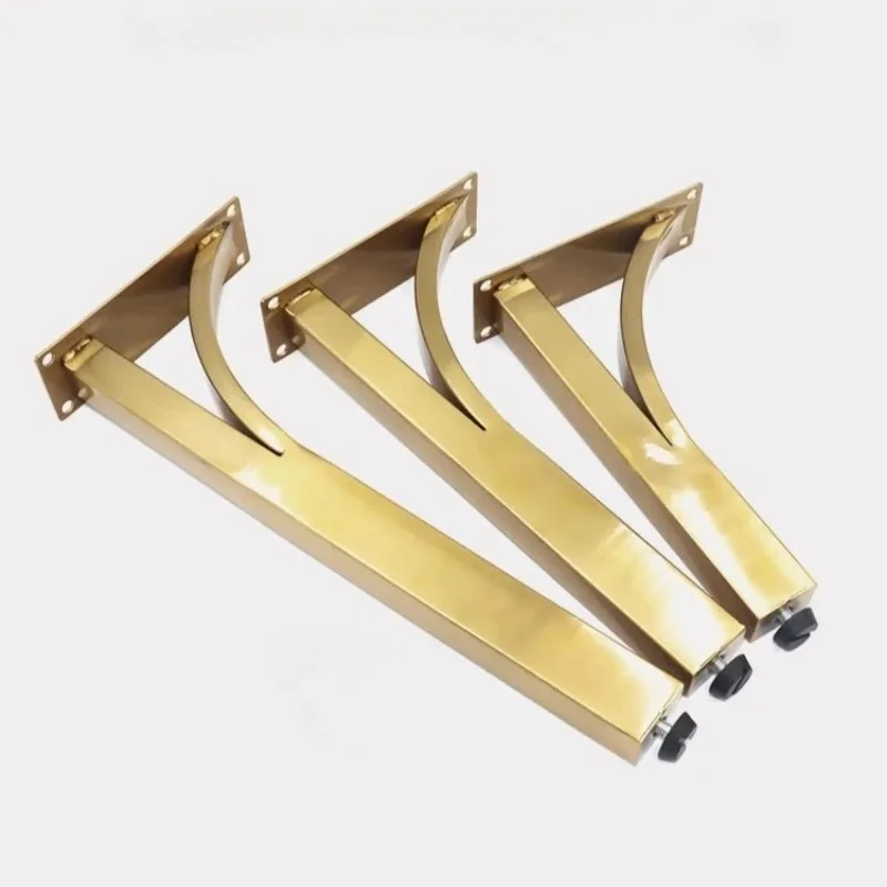 4Pcs 20/25/30cm Metal Furniture Legs Bathroom Cabinet TV Cabinet Cupboard Sofa Leg Support Feet Furniture DIY Replacement Feet