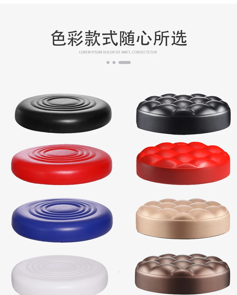 5-Wheel Metal Stool - Thickened Silent Low Stool with Sturdy Frame for Home/Foot Spa/Cosmetology/Kids