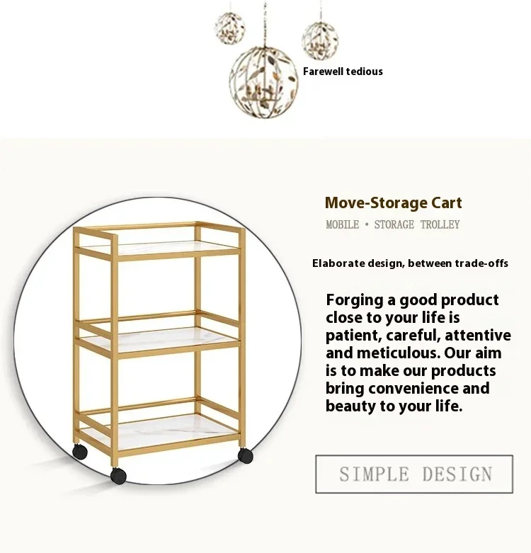 Luxury Salon Trolley Professional Barber Chariot Spa Equipment Chairs Organizers Tool Cart Mueble Con Ruedas Salon Furniture