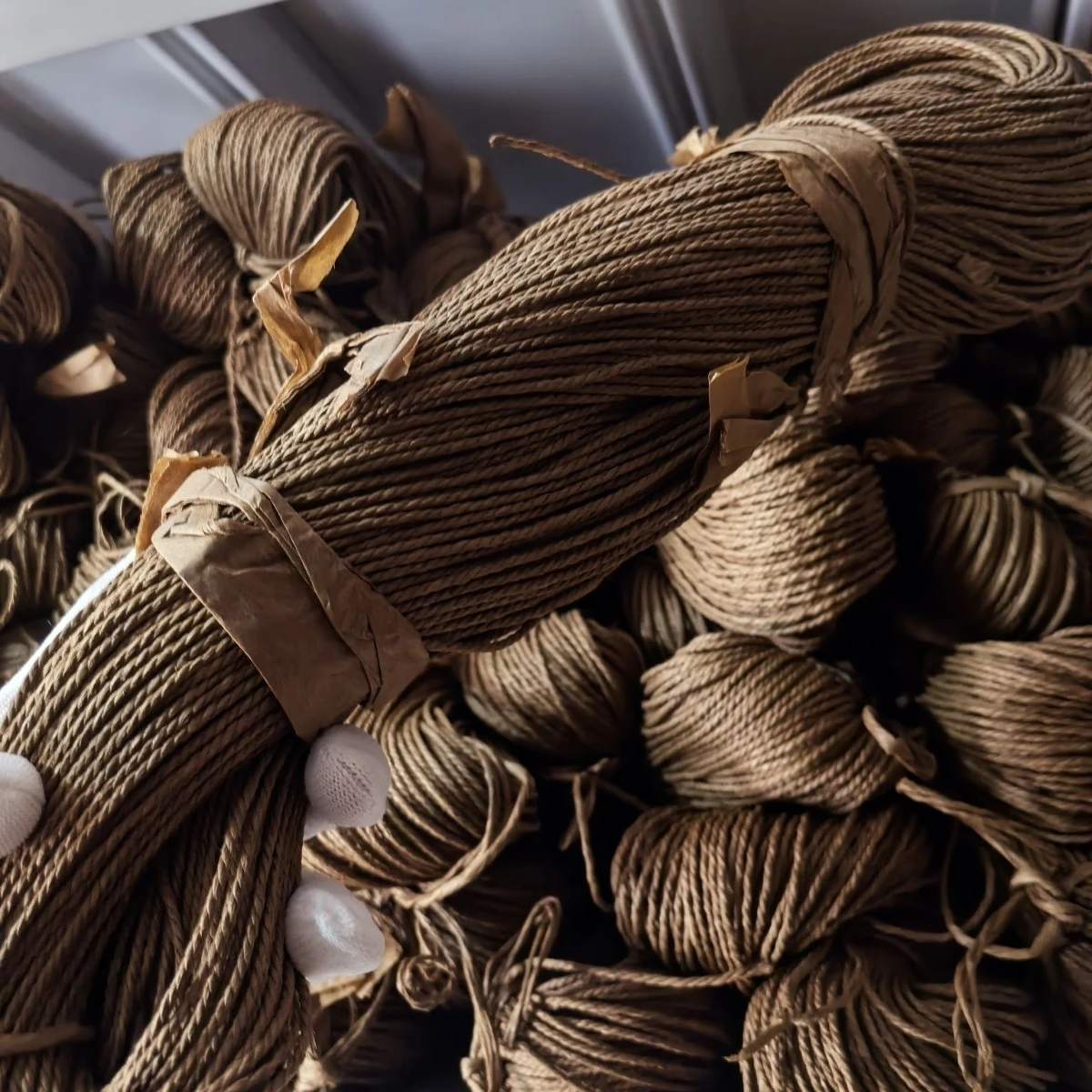 Kraft Paper Rope 2mm/3mm Basket Paper Rope For Tie The Cake Box Rope Pizza Packaging Pet DIY Decoration
