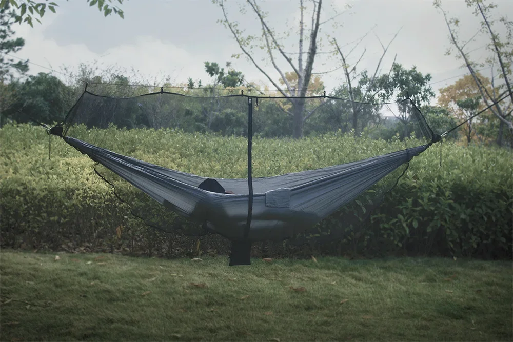 Outdoor Lightweight Travel Portable Separating Hanging Mosquito Net Bugs Net for Camping Hammock Outdoor Camping Equipment