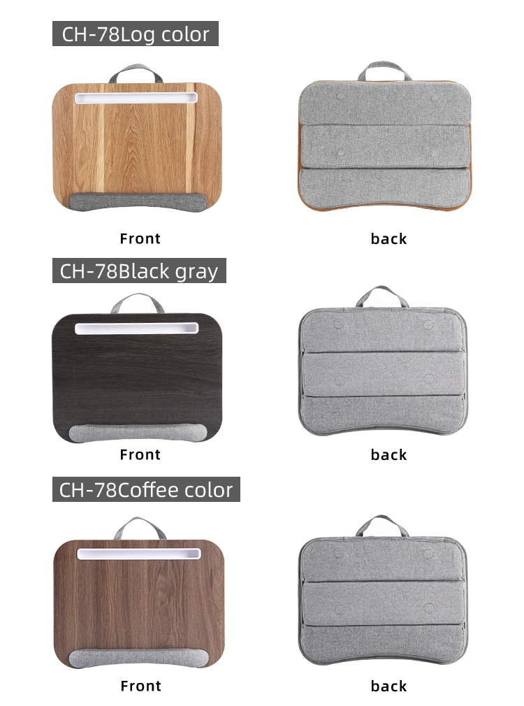 Mumucc Multifunctional Lapdesk With Adjustable Height For Laptops, Tablets,Mobiles,With Cushion And 30CM Slot,Office Nap Pillows