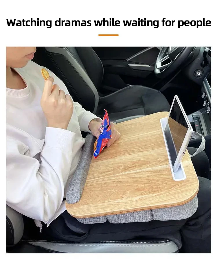 Mumucc Multifunctional Lapdesk With Adjustable Height For Laptops, Tablets,Mobiles,With Cushion And 30CM Slot,Office Nap Pillows