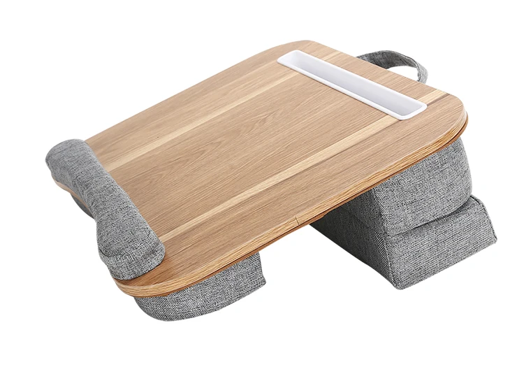 Mumucc Multifunctional Lapdesk With Adjustable Height For Laptops, Tablets,Mobiles,With Cushion And 30CM Slot,Office Nap Pillows