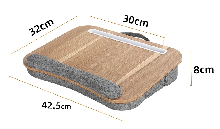 Mumucc Multifunctional Lapdesk With Adjustable Height For Laptops, Tablets,Mobiles,With Cushion And 30CM Slot,Office Nap Pillows