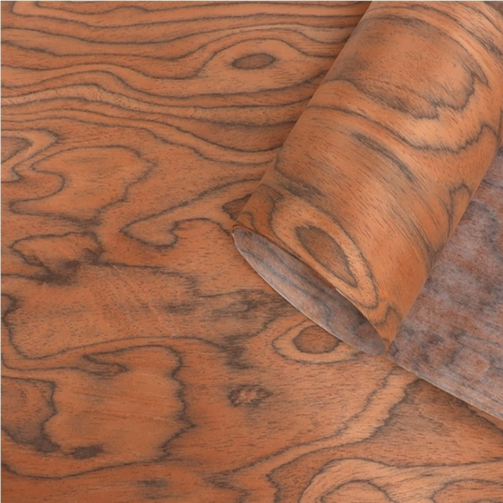250cm×20cm Engineered Burl Wood Veneer Sheet, Exotic Wooden Veneer for Woodworking Furniture Plywood Wall Art Hotel Decoration