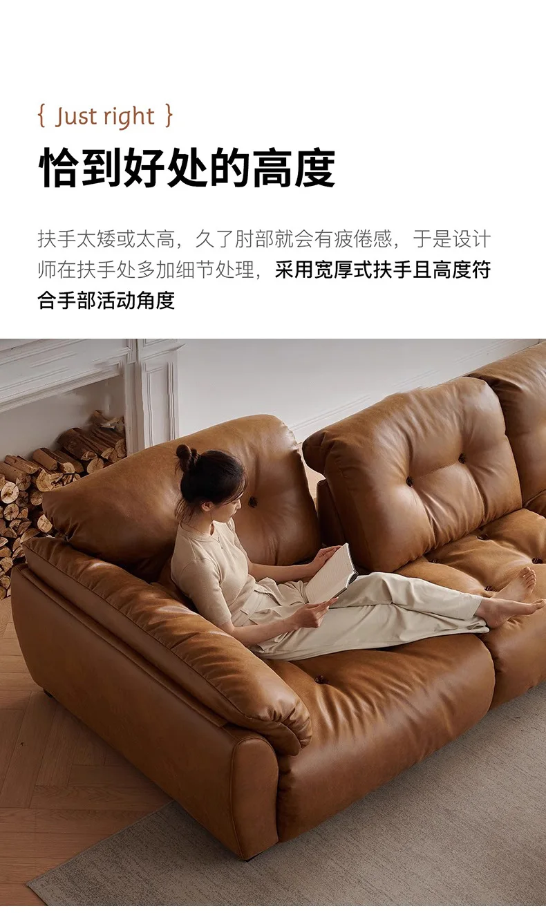 Luxury Loveseat Electric Sofa Strong Full Size Brown Lazy Recliner Chair Lounges Sleeper Designer Woonkamerbanken Furniture