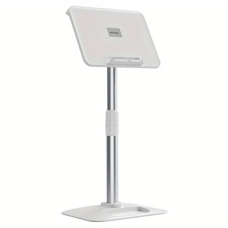 Adjustable Aluminum Reading Stand Height Angle Free Adjust Floor Book Holder Gift Wholesale Reading Desk with Telescopic Rod