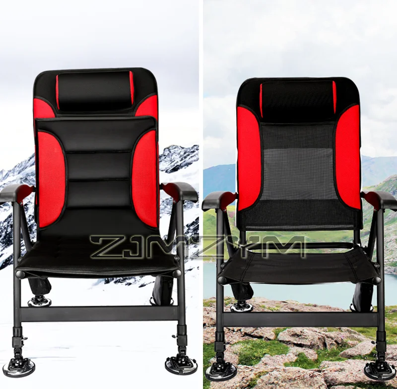 Fishing Chair Multi-Adjustable Folding Fishing Chair,Reclining European Fishing Chairs