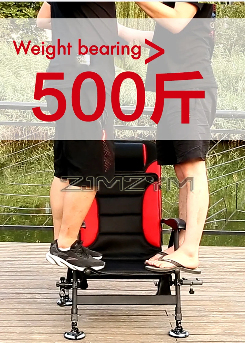 Fishing Chair Multi-Adjustable Folding Fishing Chair,Reclining European Fishing Chairs
