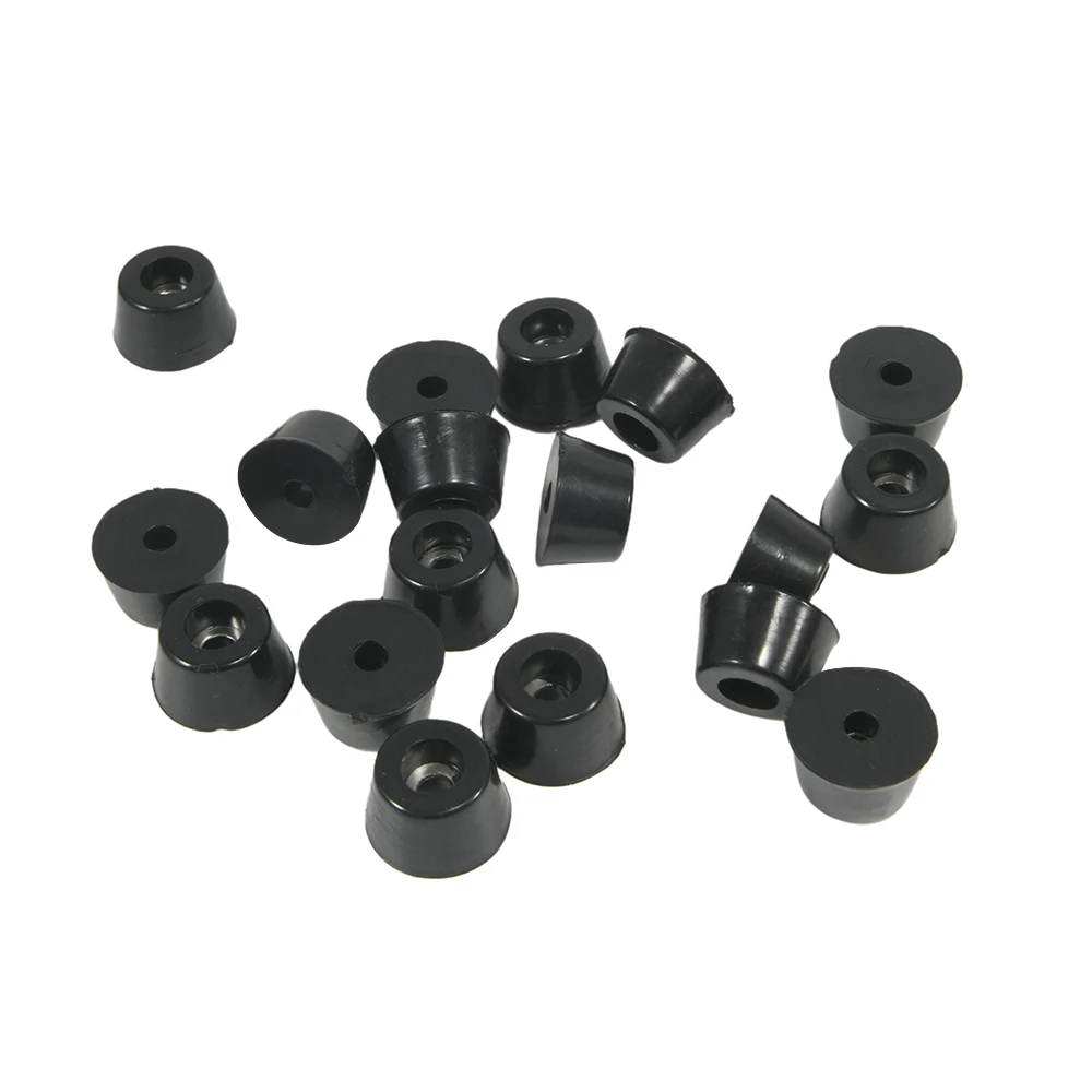 10pcs/20pcs Rubber Pads Tile Floor Protectors Rubber Non-slip Table Chair Furniture Feet Leg Pads Chair Leg Caps