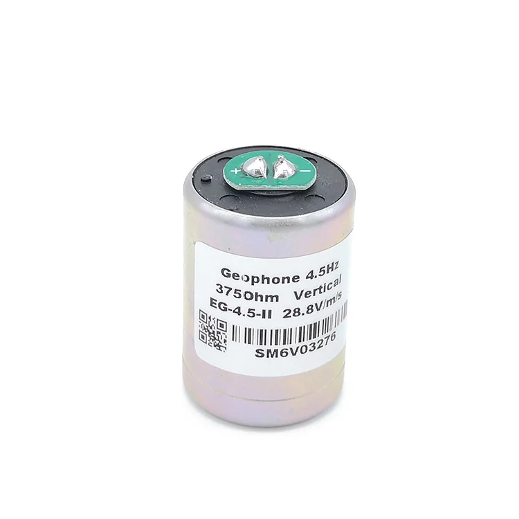 Hot Sale Equivalent to SM-6 geophone 4.5Hz sensor Vertical seismic 4.5 Hz geophone/geofono