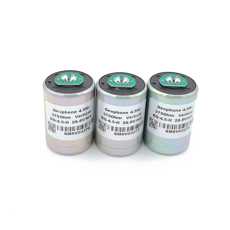Hot Sale Equivalent to SM-6 geophone 4.5Hz sensor Vertical seismic 4.5 Hz geophone/geofono