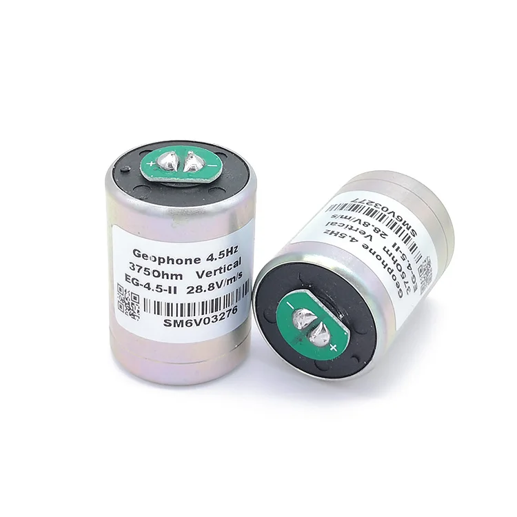 Hot Sale Equivalent to SM-6 geophone 4.5Hz sensor Vertical seismic 4.5 Hz geophone/geofono