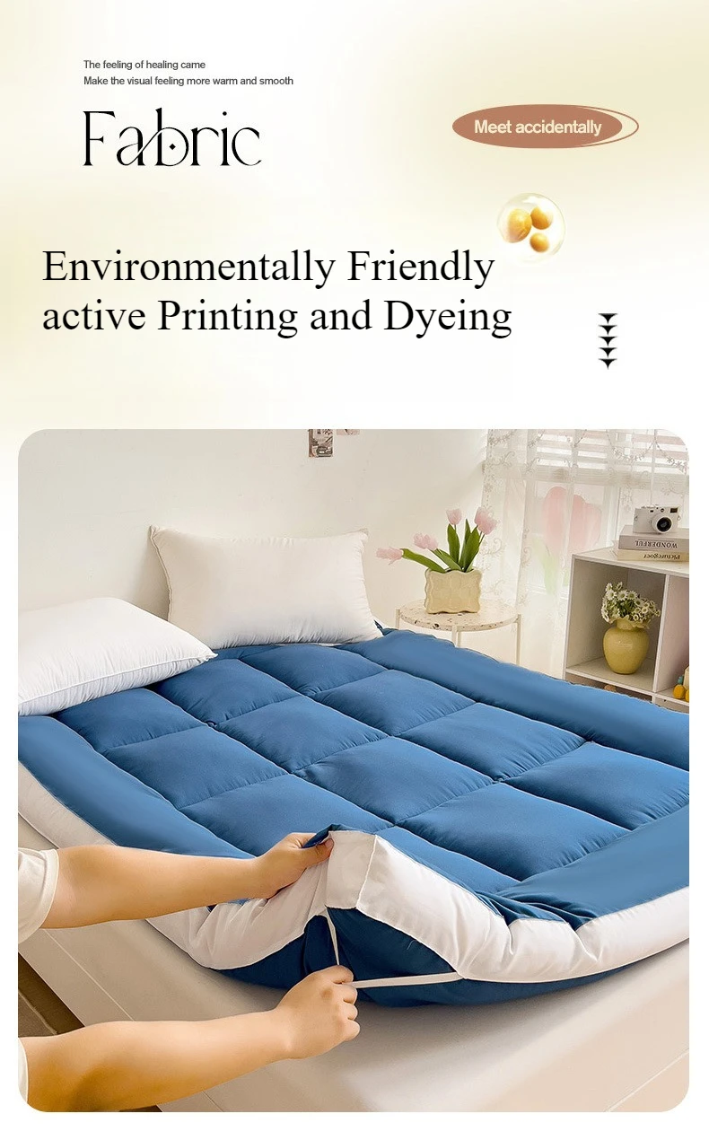 1PC Foldable Soft Warm Bed Mattress,Suitable for Floor Mattress Tatami,Roll-Up Mattress/Bedding/Essential Furniture,Holiday Gift