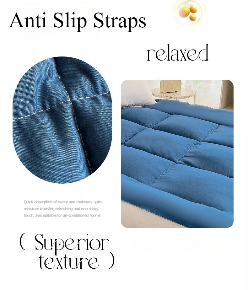 1PC Foldable Soft Warm Bed Mattress,Suitable for Floor Mattress Tatami,Roll-Up Mattress/Bedding/Essential Furniture,Holiday Gift