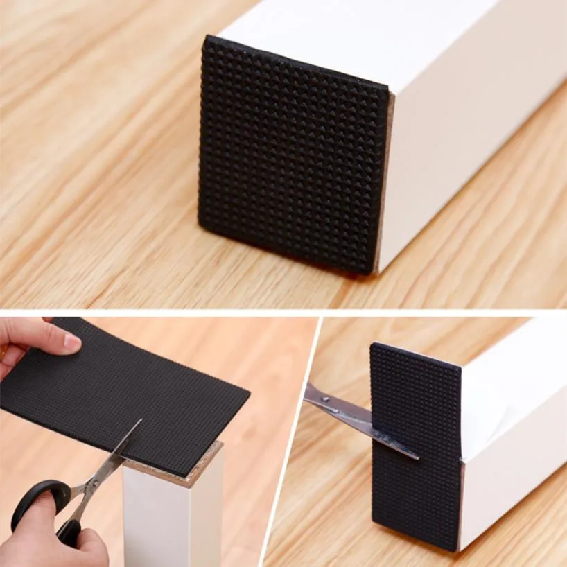 Self Adhesive Thickening Furniture Leg Feet Rug Felt Pads DIY Chair Anti Slip Wearproof Mat Wood Floor Protectors Table Feet Pad