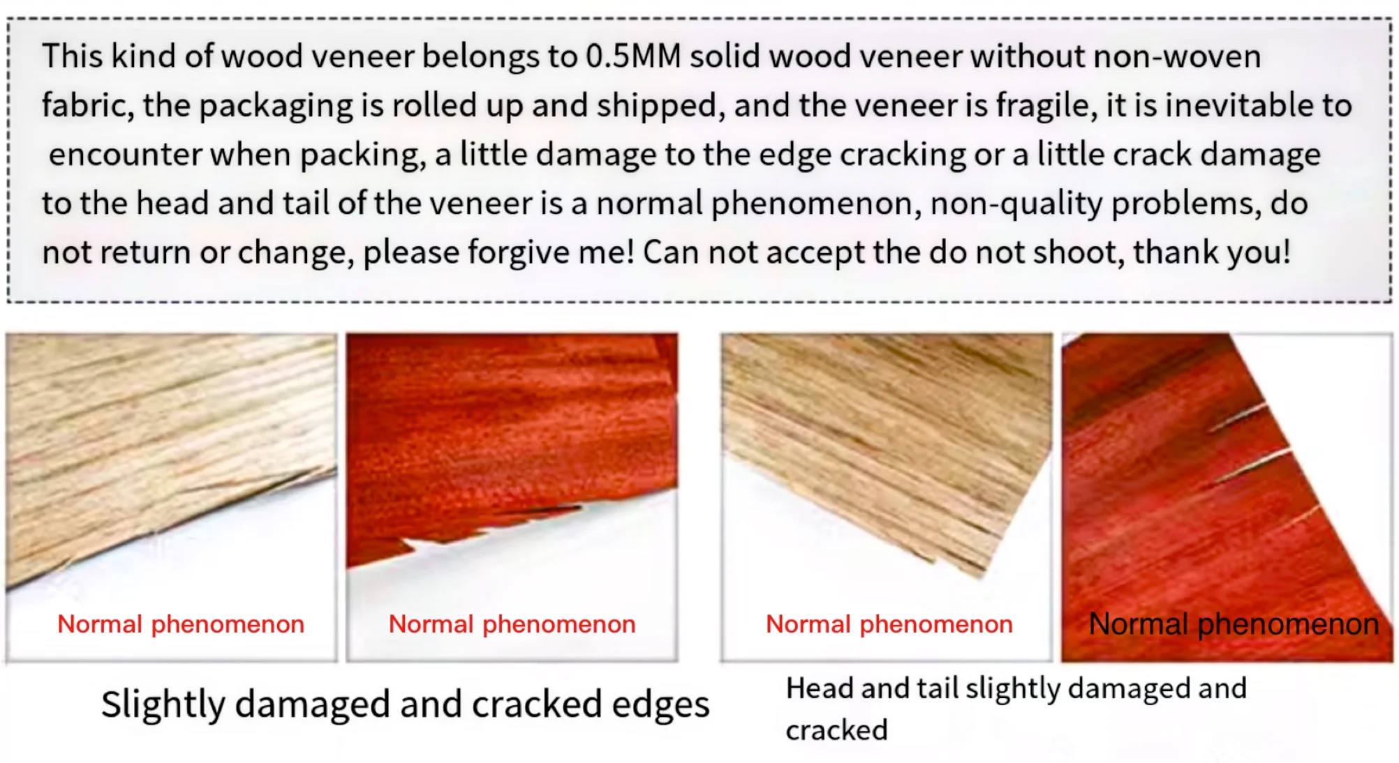 0.5mm Natural Oak Wood Veneer Maple Black Walnut Wood Sheets for Decor Furniture Cabinet Doors Solid Veneer L: 2.5MetersX15cm