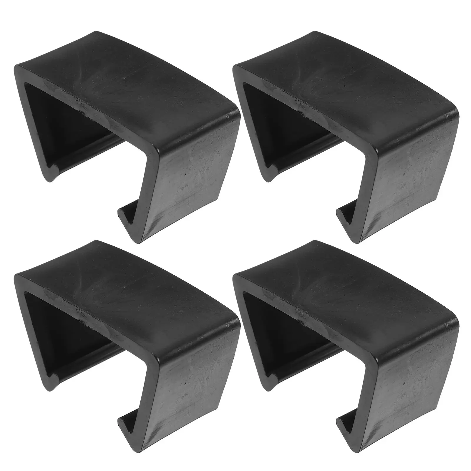 4 Pcs Couches Terrace Sofa Clip Sectional Clips Patio Furniture Adjustable Clamps Connection Outdoor Black to Hold in Place New