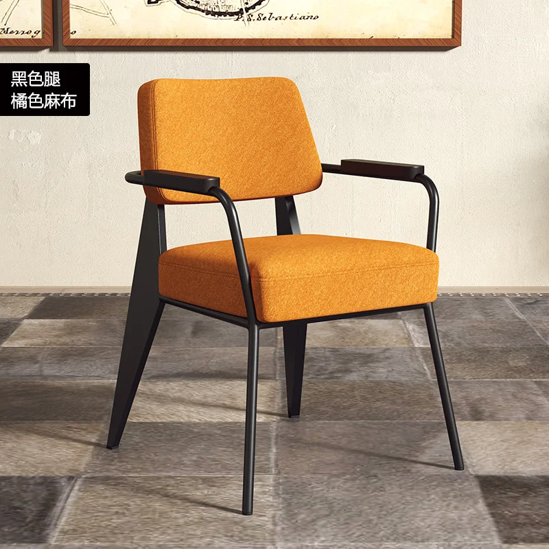 Set Of 4 Armchair Dining Chairs Ergonomic Upholstered Comfy Luxury Dining Chairs Elegant Italian Chaise Salle A Manger Furniture