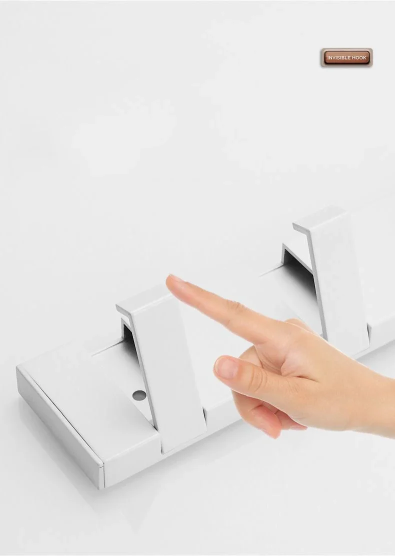 Foldable Coat Rack Bathroom Wall Hanger Shelves Steel Shelf Behind Door Hooks Clothes Organizer Key Storage Towel Rack Furniture