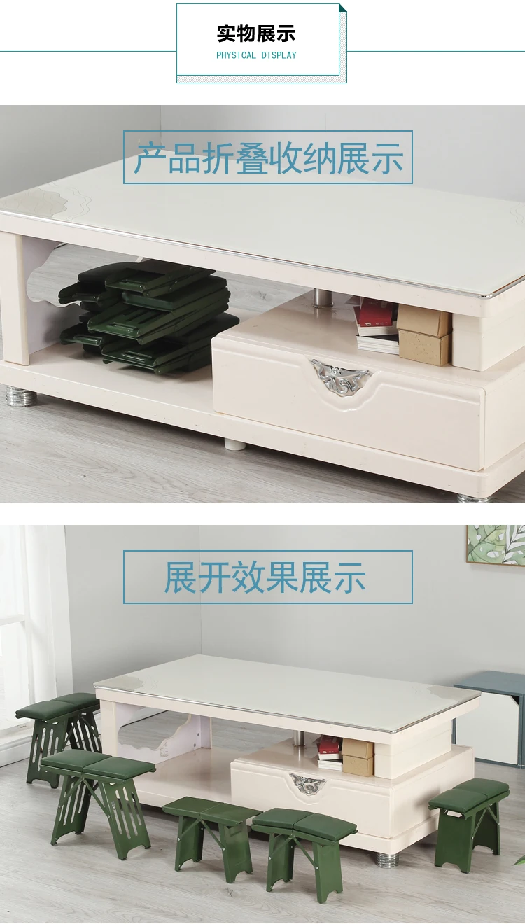 Folding Portable Outdoor Household Metal Small Stool Children Train Adult Fishing Simple and Foldable Beach Accessories 낚시의자