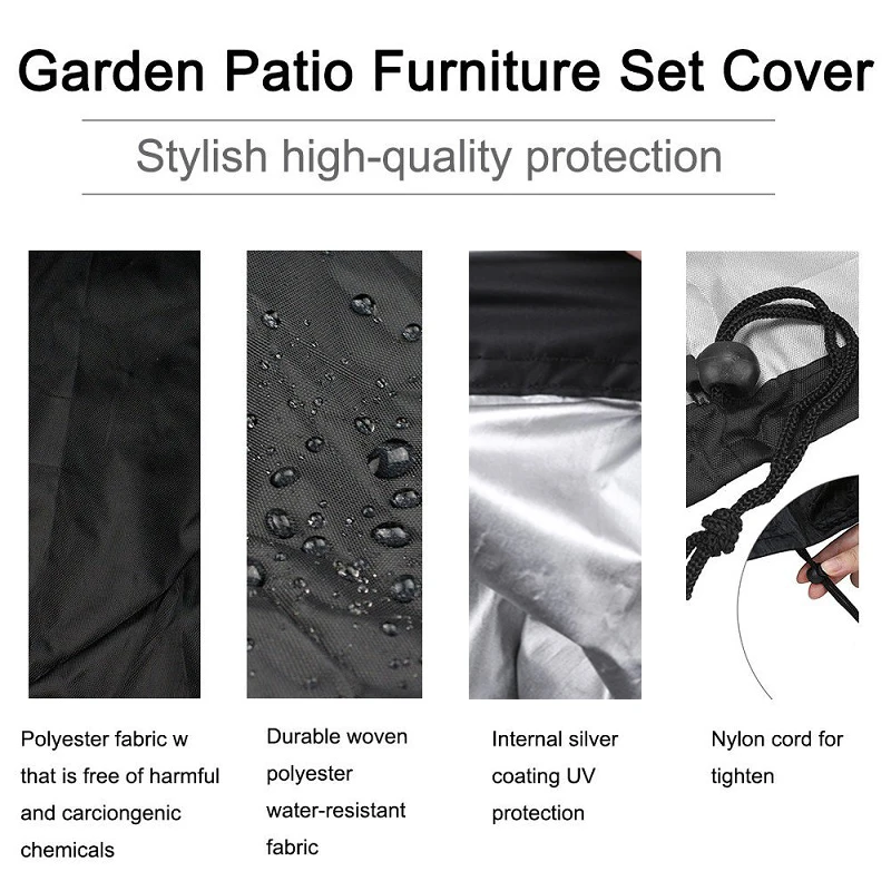 124x65x101cm Waterproof BBQ Grill Protective Cover for Weber 7152 Charcoal Grills Outdoor Camping BBQ Accessories