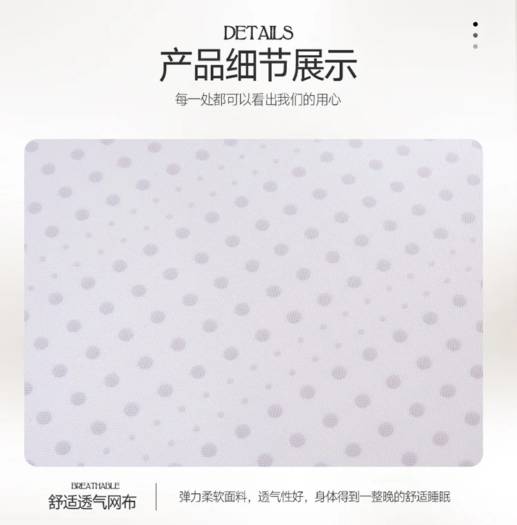 100% Thailand Natural Latex Mattress with Cover Natural Pure Rubber Mattress Top Latex Raw Liquid Thickened Home Bed Cushion Mat