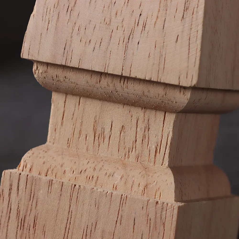 High Quality European Style Accessories Vintage Wood Carved Furniture Foot Legs Home Decor Cabinet Seat Feets