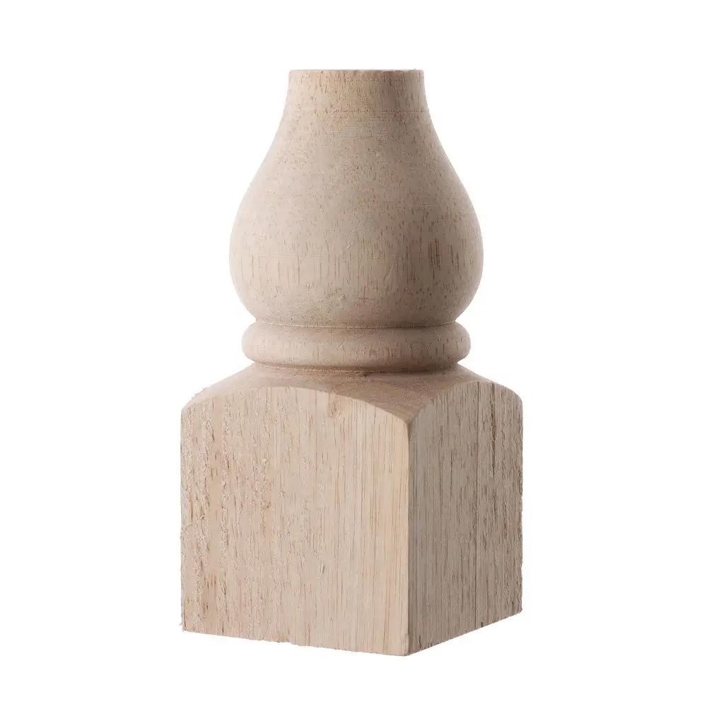 High Quality European Style Accessories Vintage Wood Carved Furniture Foot Legs Home Decor Cabinet Seat Feets