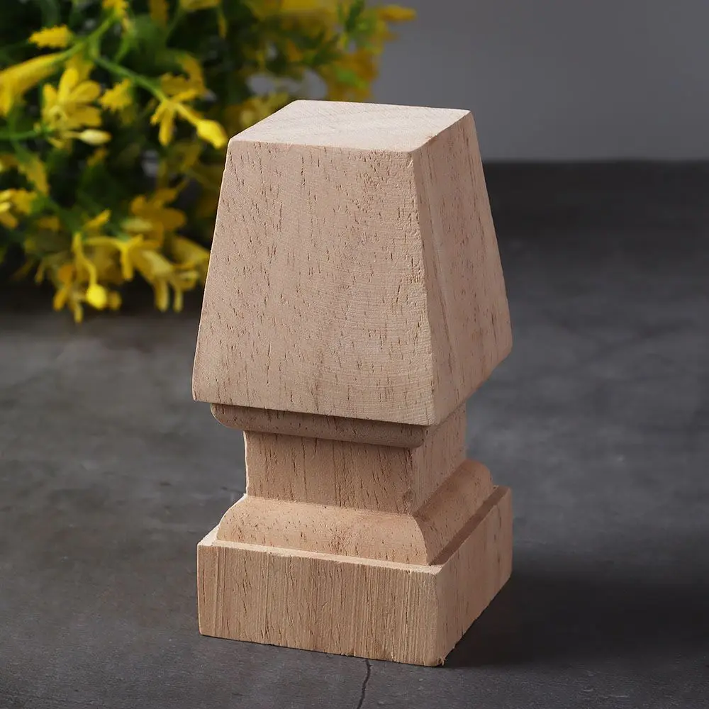 High Quality European Style Accessories Vintage Wood Carved Furniture Foot Legs Home Decor Cabinet Seat Feets