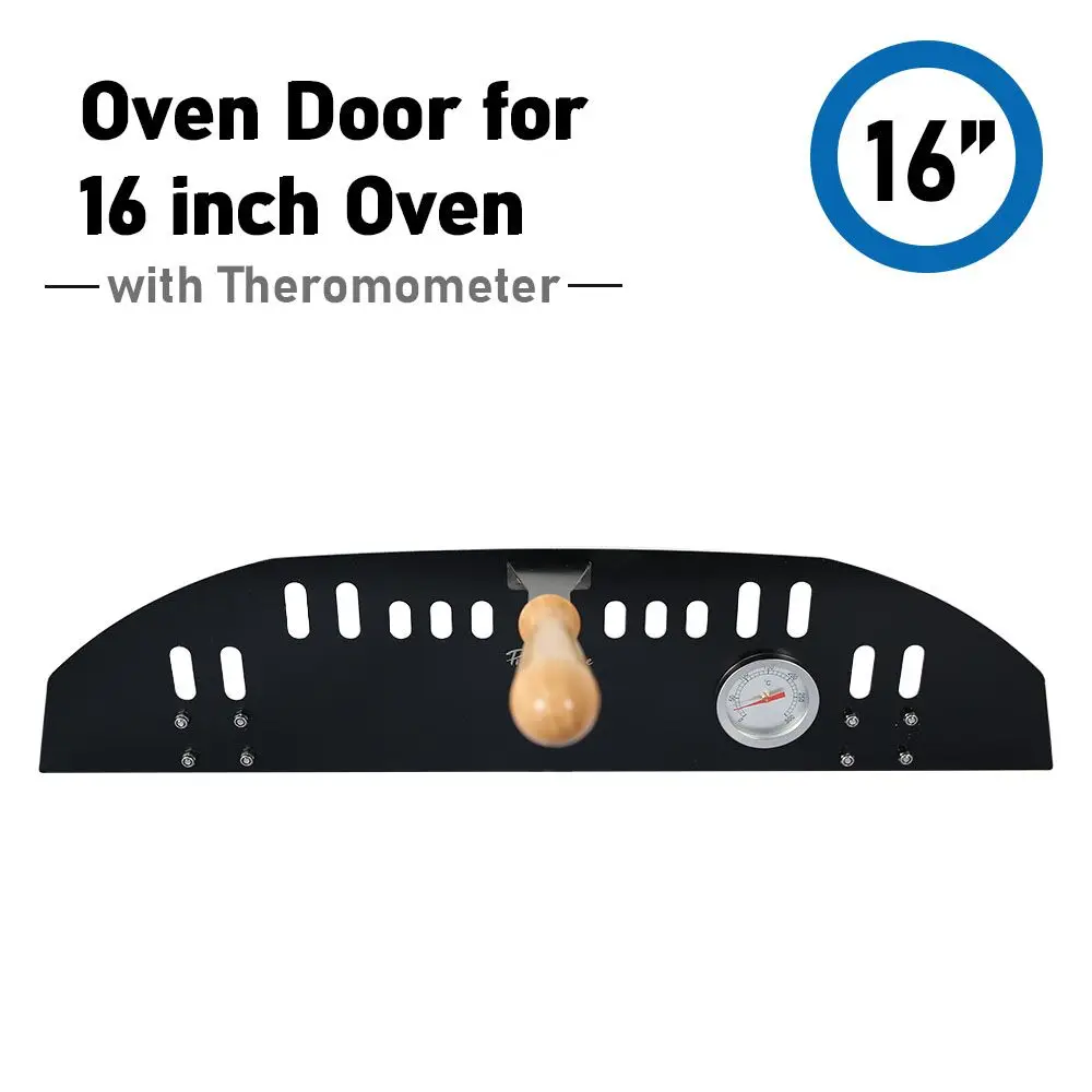 16/12 inch Pizza Oven Door Stainless Steel Pizza Oven Door Perfectly Sized for 16/12 inch