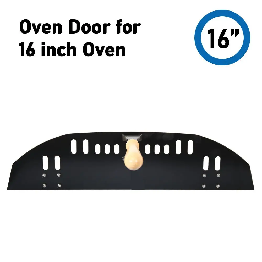16/12 inch Pizza Oven Door Stainless Steel Pizza Oven Door Perfectly Sized for 16/12 inch