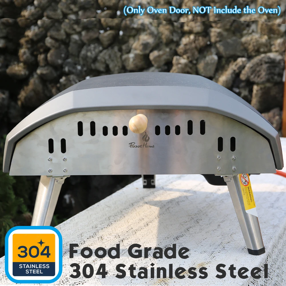 16/12 inch Pizza Oven Door Stainless Steel Pizza Oven Door Perfectly Sized for 16/12 inch