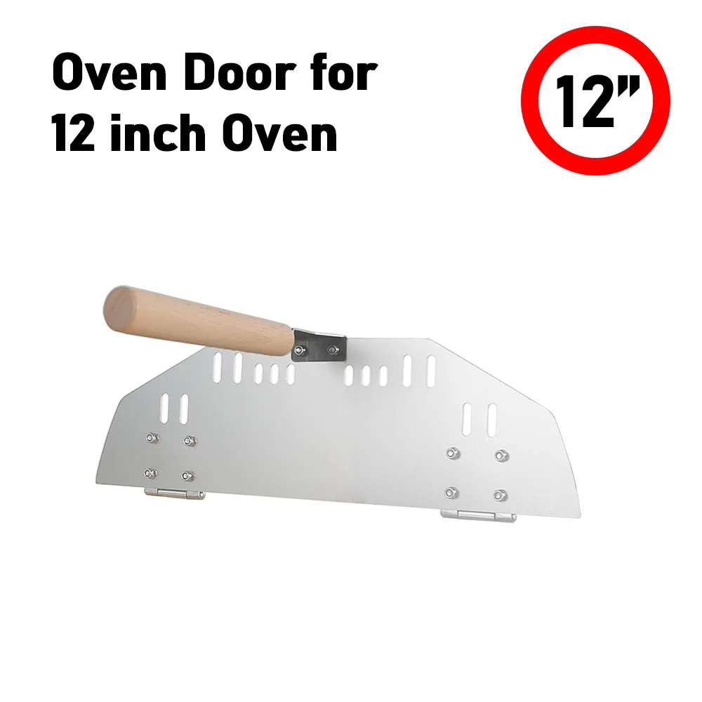 16/12 inch Pizza Oven Door Stainless Steel Pizza Oven Door Perfectly Sized for 16/12 inch