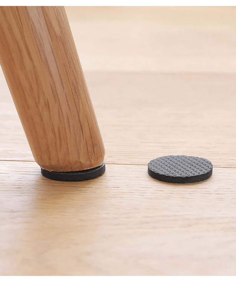 Self Adhesive Furniture Leg Rug Anti Scratch Floor Protectors For Chair Table Foot Covers Anti Slip Furniture Chair Leg Caps