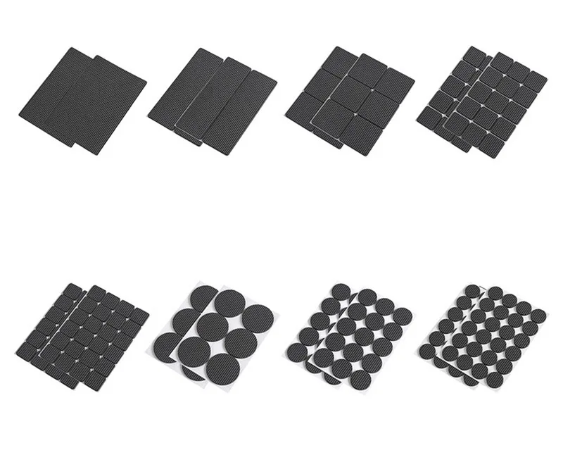 Self Adhesive Furniture Leg Rug Anti Scratch Floor Protectors For Chair Table Foot Covers Anti Slip Furniture Chair Leg Caps