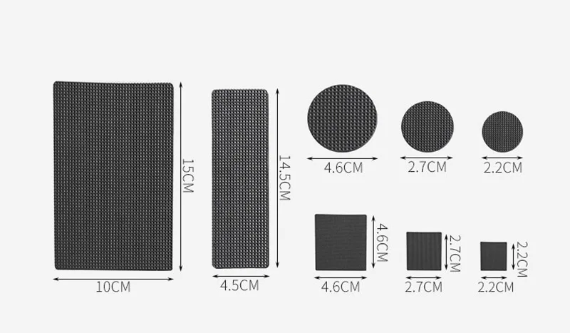 Self Adhesive Furniture Leg Rug Anti Scratch Floor Protectors For Chair Table Foot Covers Anti Slip Furniture Chair Leg Caps