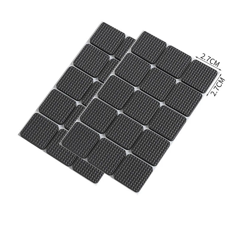 Self Adhesive Furniture Leg Rug Anti Scratch Floor Protectors For Chair Table Foot Covers Anti Slip Furniture Chair Leg Caps