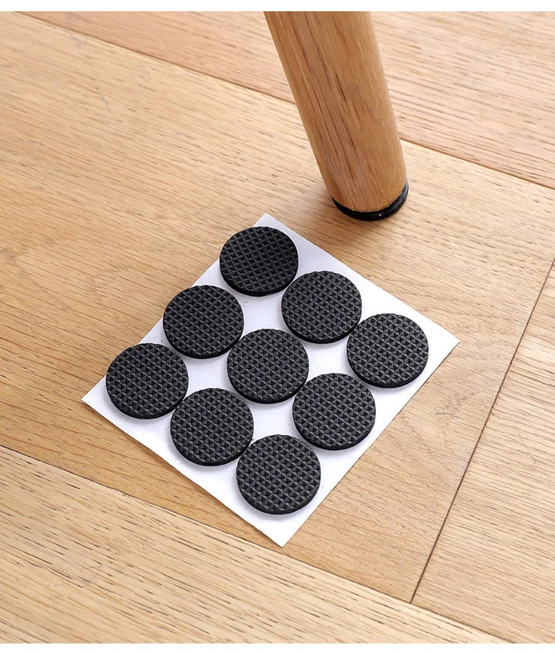 Self Adhesive Furniture Leg Rug Anti Scratch Floor Protectors For Chair Table Foot Covers Anti Slip Furniture Chair Leg Caps