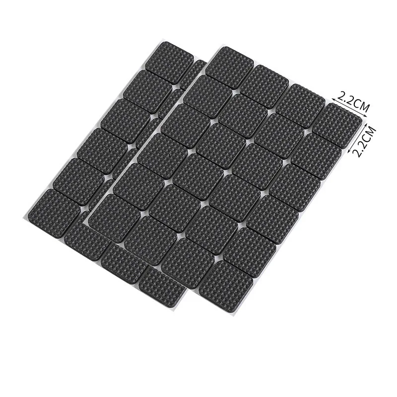 Self Adhesive Furniture Leg Rug Anti Scratch Floor Protectors For Chair Table Foot Covers Anti Slip Furniture Chair Leg Caps
