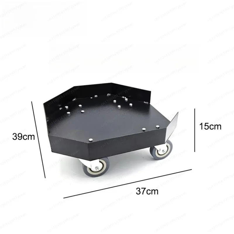 Professional Stage Heavy‑Duty Casters, Dry Ice Machine Skid Plate Accessory, Silent Mobile Platform Cart