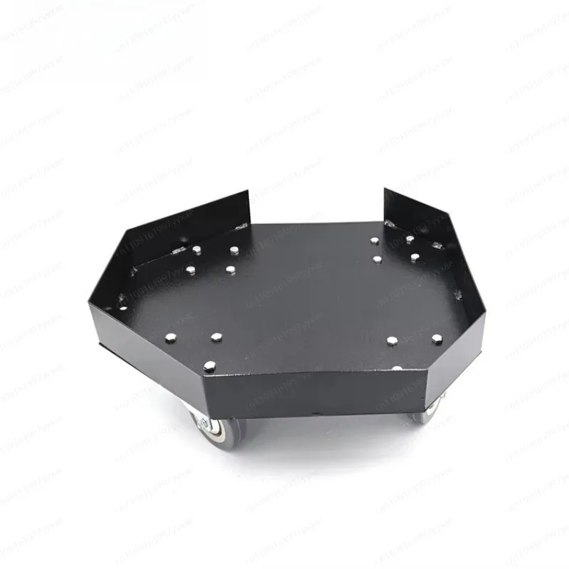 Professional Stage Heavy‑Duty Casters, Dry Ice Machine Skid Plate Accessory, Silent Mobile Platform Cart