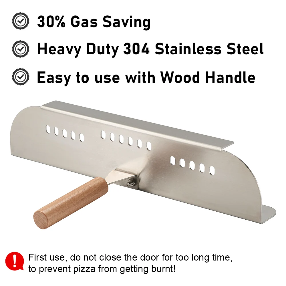 Pizza Oven Door for Gozney Arc XL, Stainless Steel Oven Door for Gozney Arc XL
