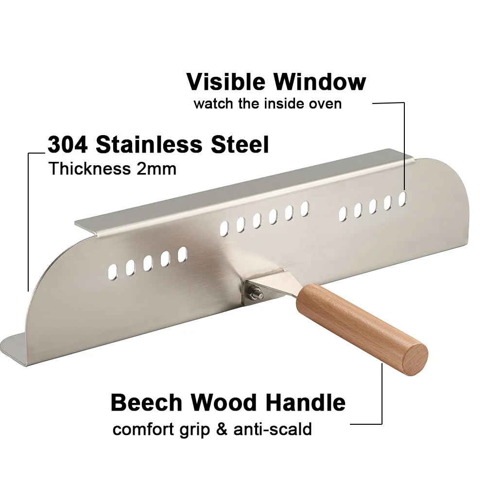 Pizza Oven Door for Gozney Arc XL, Stainless Steel Oven Door for Gozney Arc XL