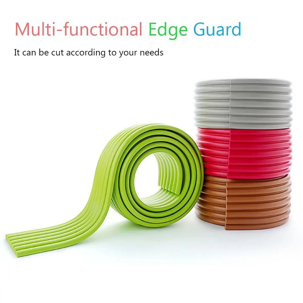 16 Colors Home Collision Cushion Children Protection Foam Bumper Desk Corner Protector Safety Guard Strip Table Edge